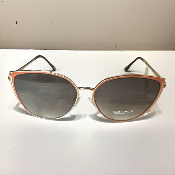 Vince Camuto Vintage Metal 100% Uv Protective Cat Eye Sunglasses Luxe Gift 57 Mm - Picture 5 of 10